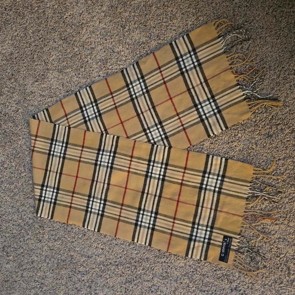 🛍V. FRAAS Cashmink Unisex Plaid Scarf